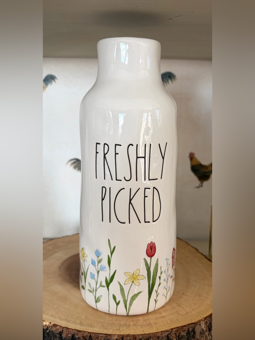 Rae Dunn Freshly Picked Vase